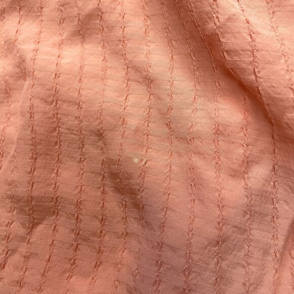 Lane Bryant Button Up Shirt Womens 26 Peach Pink/Orange Long Sleeve Soft Rayon - Picture 3 of 12